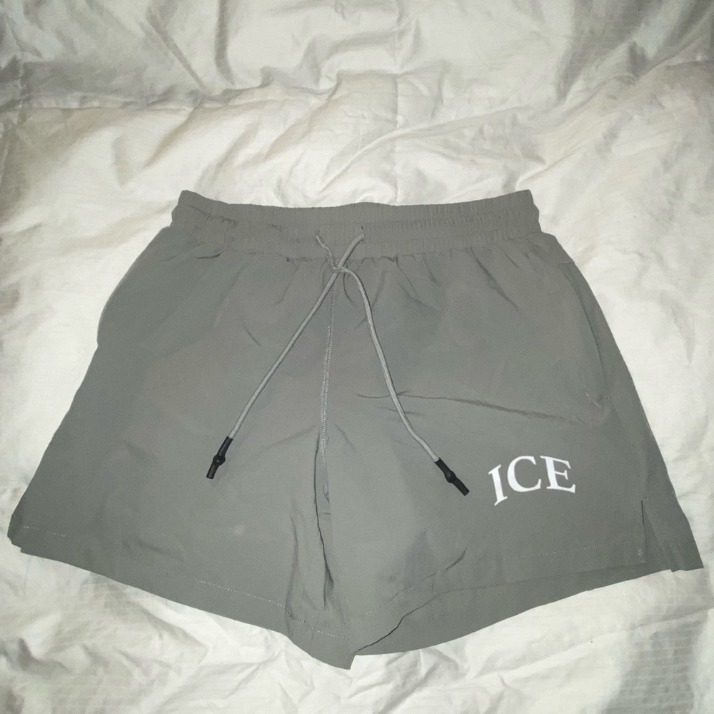 Grey Ice Athletic Shorts (@iceathleticclub)